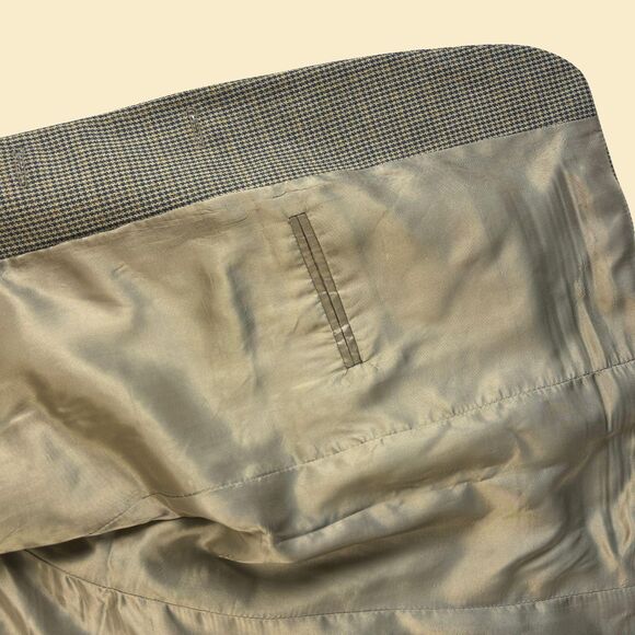 Vintage 90s Chaps Ralph Lauren 40R sport coat/blazer, vintage silk & wool jacket - Picture 5 of 9